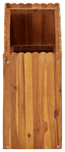 vidaXL Raised Garden Bed Raised Flower Bed Raised Garden Box Solid Acacia Wood