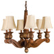 34W Kendall 6 LT Chandelier