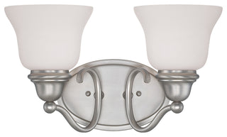 Yates 2 Light Bath Bar, Pewter
