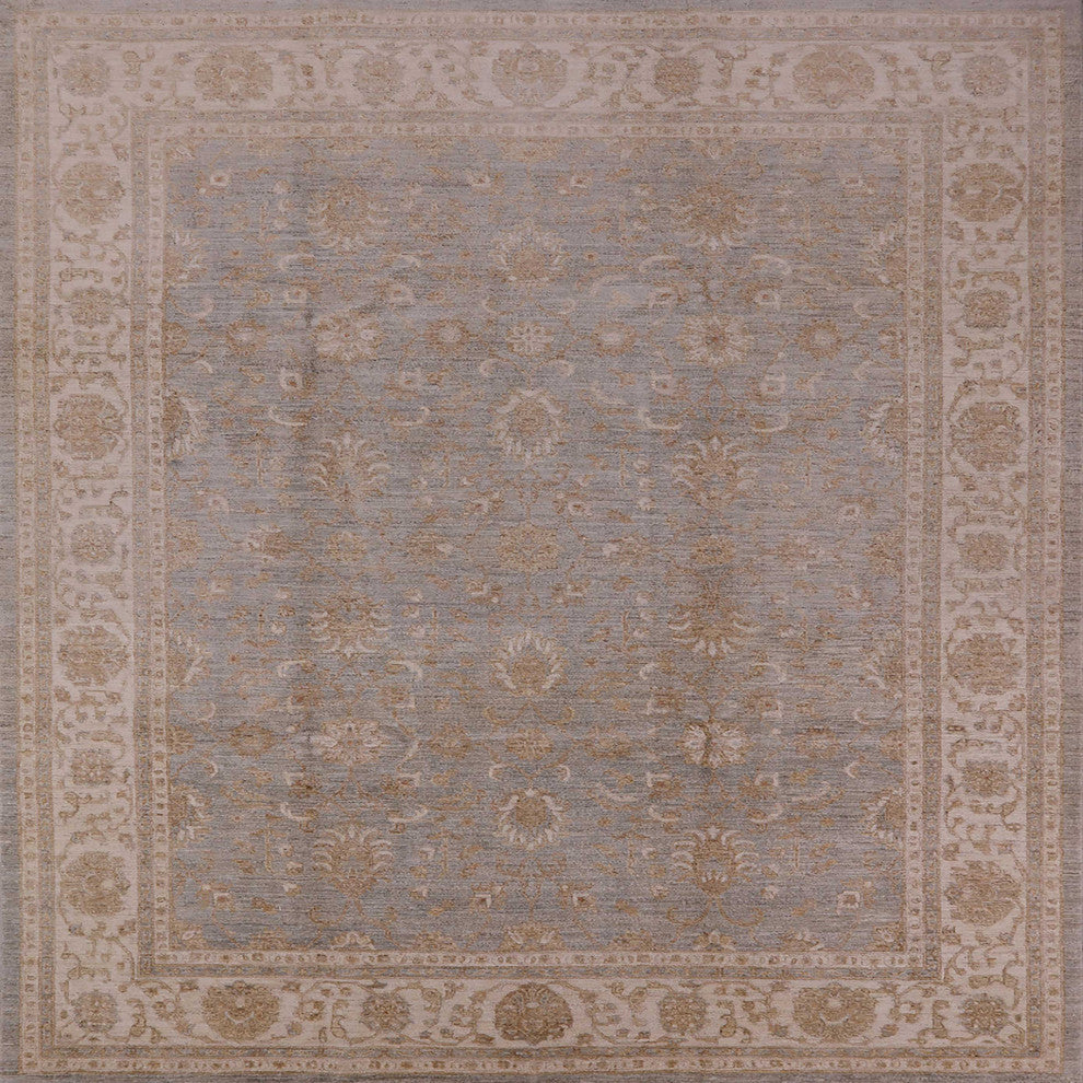 Ahgly Company Indoor Square Mid-Century Modern Area Rugs, 3' Square