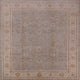 Ahgly Company Indoor Square Mid-Century Modern Area Rugs, 3' Square