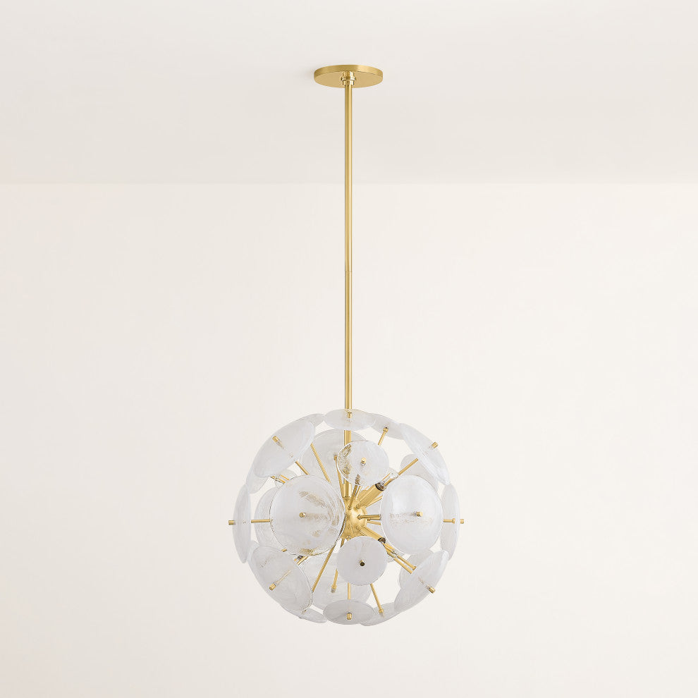 Mitzi Tamara Chandelier Aged Brass