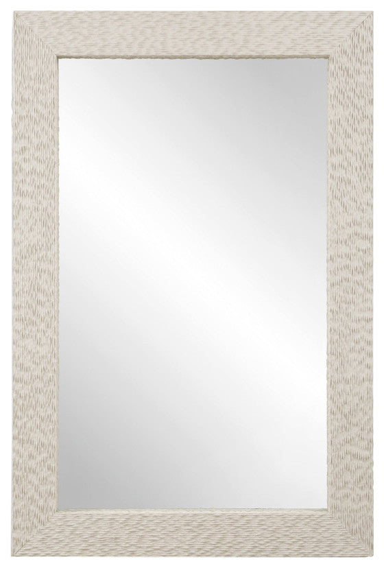 Uttermost Everett Ivory Stone Mirror