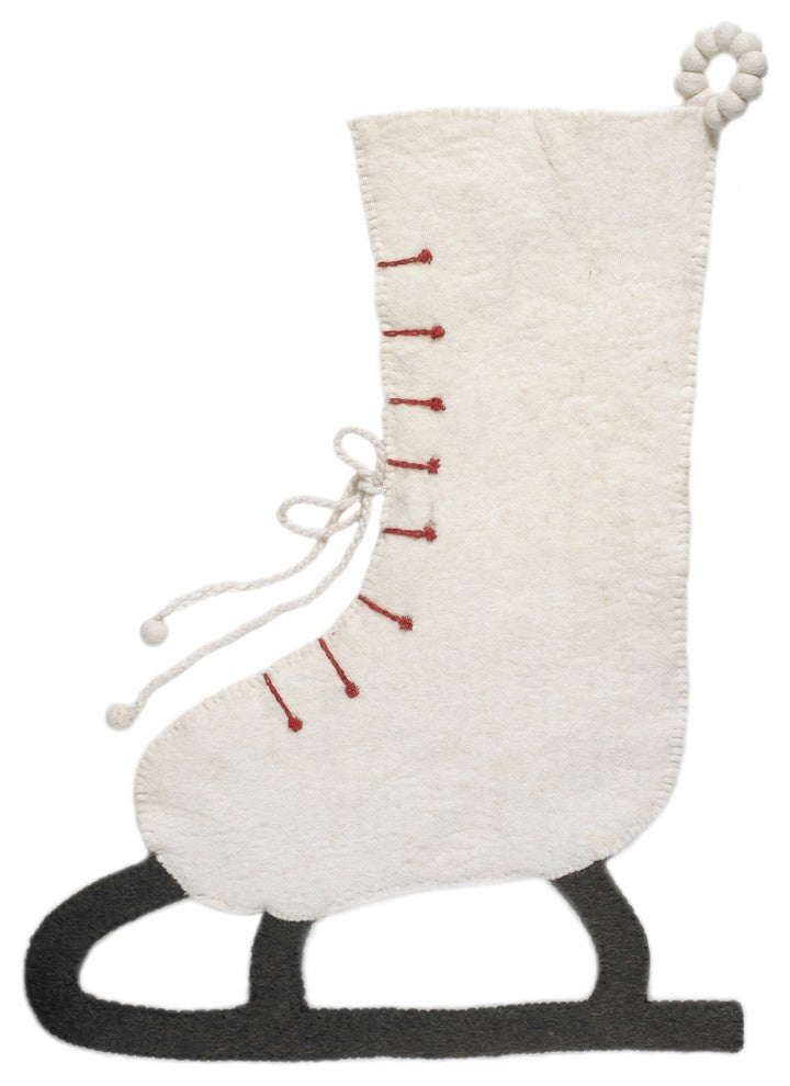 Handmade Skate Christmas Stocking
