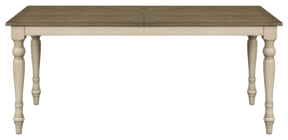 Martha Stewart Fiona Farmhouse Oak Veneer, Dining Table