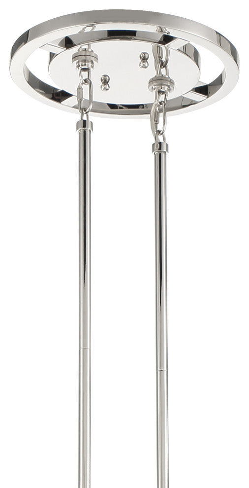 Aries 20 Light Polished Nickel Chandelier