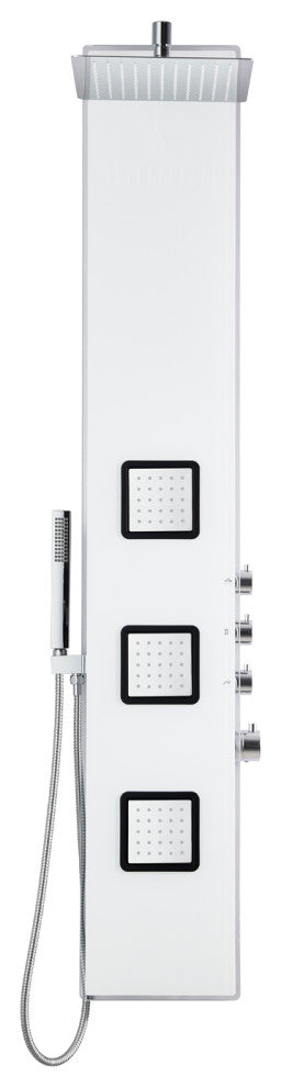 Blue Ocean 59"? Aluminum SPA8659 Thermostatic Shower Panel