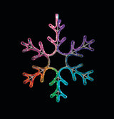 RGB Color Changing Snowflake, 24"