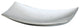 Elegance Curve Tray Hammered