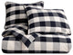 Camille Comforter Set, Twin, Black