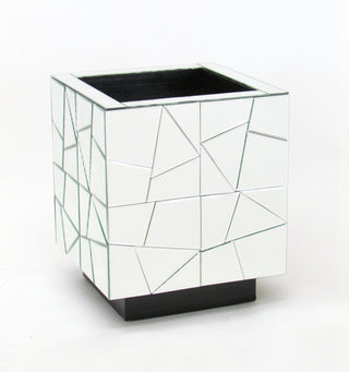 Beveled Mirror Pedestal