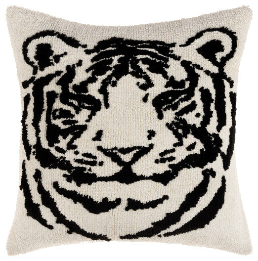 Surya Sheldon Cream Pillow Shell With Polyester Insert 20"H X 20"W