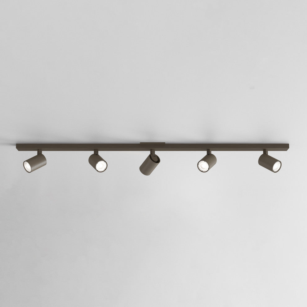Astro Ascoli Five Bar, Dimmable Indoor Spotlight (Bronze)