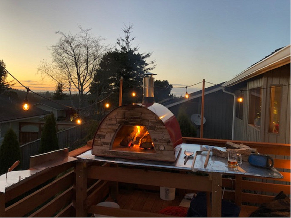 Maximus Prime Arena Portable Pizza Oven Red