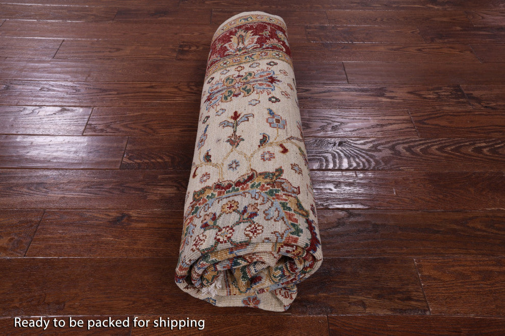 Persian Tabriz Hand-Knotted Wool Rug 5' 1" X 8' 0" Q11273