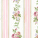 Rose Gardens 2, Romantic Floral Flower White, Rose Wallpaper Roll
