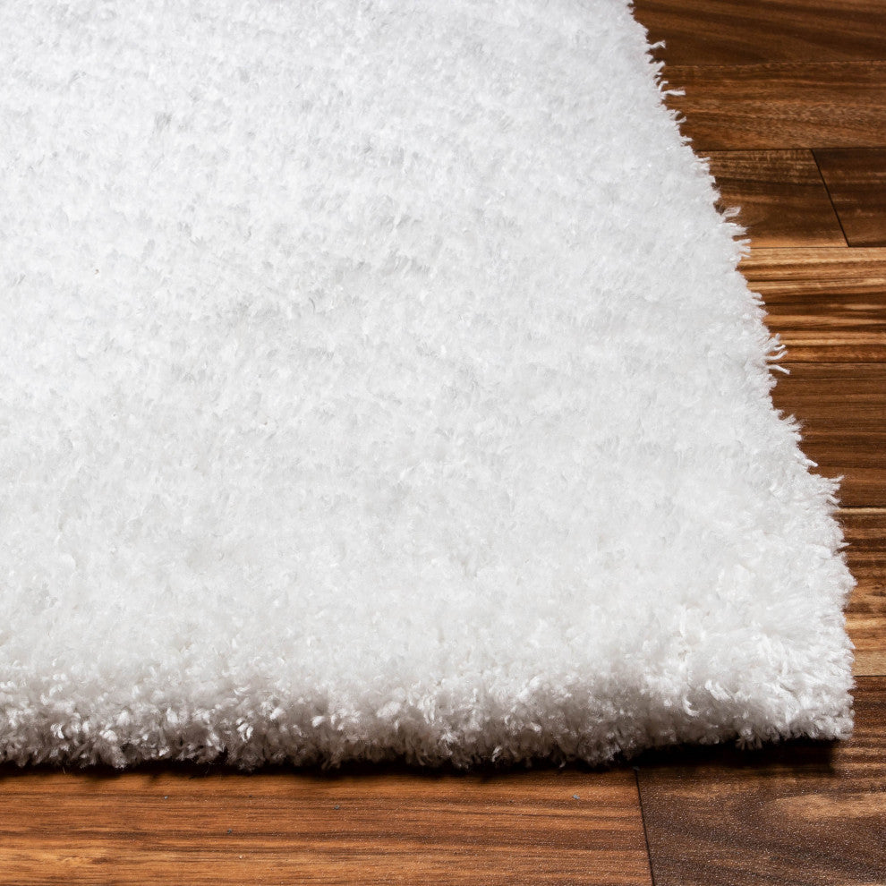 Hygee Cloud Shag Rug - White - 5' X 7'