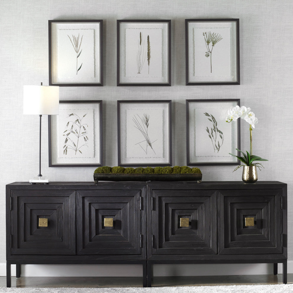 Uttermost Forest Finds Framed Prints, Set of 6