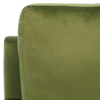 Safavieh Kye Accent Chair, Olive Green
