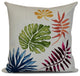 16x16", Brambles, Floral Print Pillow, Coral