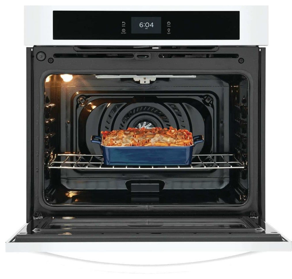 Frigidaire FCWS3027A 30"W 5.3 Cu. Ft. Single Electric Wall Oven - Black