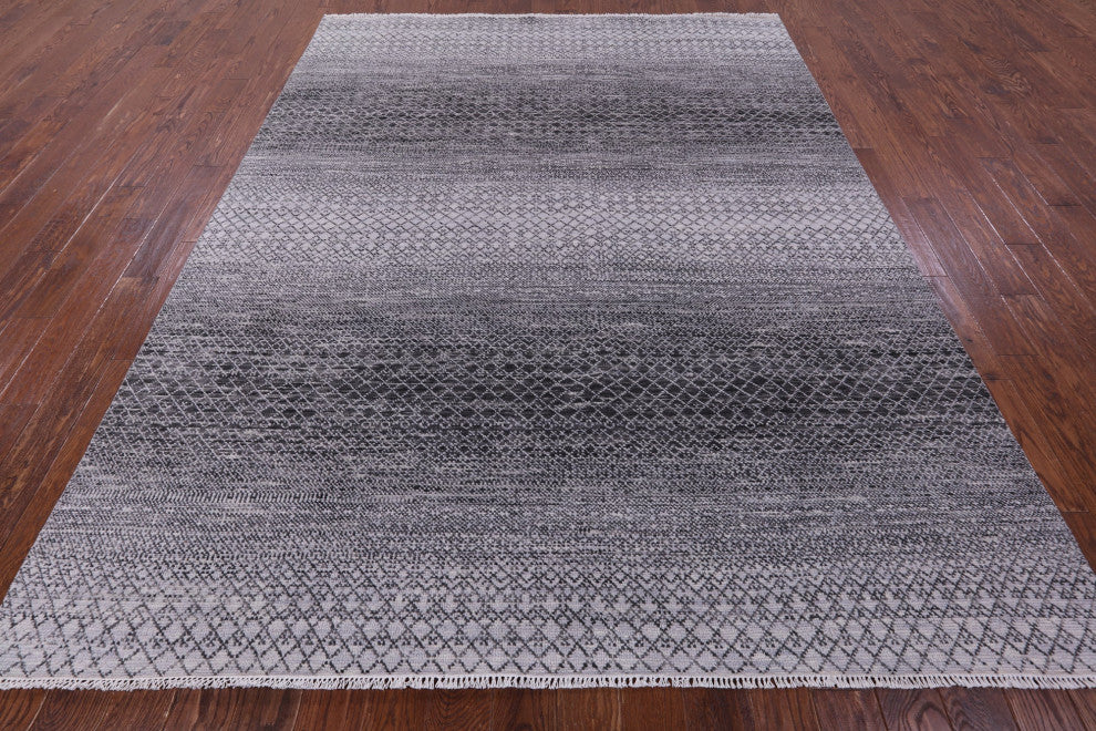 Savannah Grass Hand Knotted Wool Rug 7' 10" X 10' 2" - Q13231