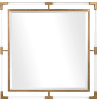 Uttermost Balkan Golden Square Mirror