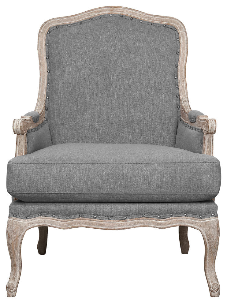 Regal Accent Chair, Slate