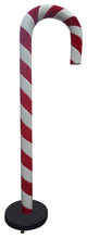 7'' Candy Cane With Base
