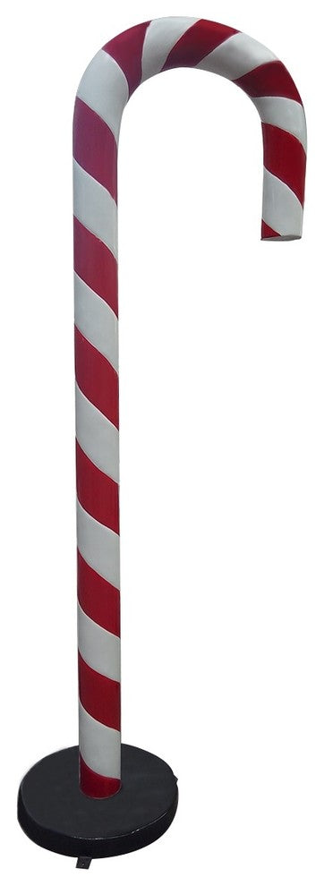 7'' Candy Cane With Base