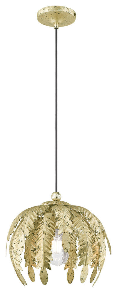 Livex Lighting Winter Gold 1-Light Mini Pendant