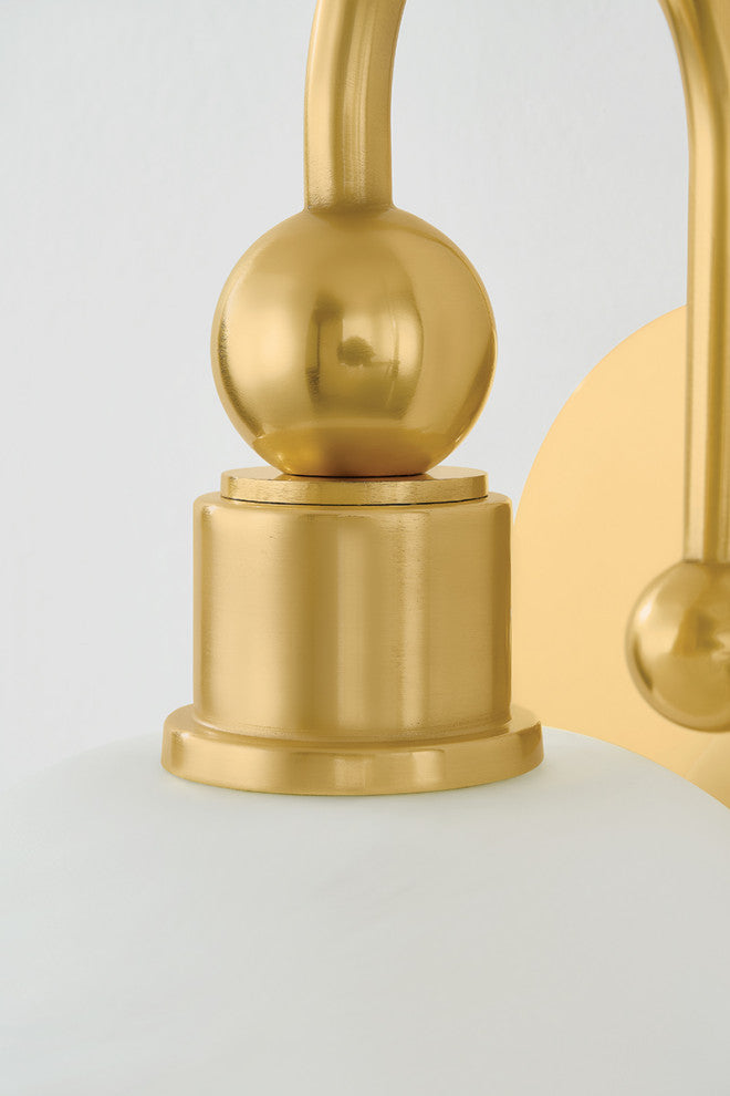 Mitzi Jerica Bath and Vanity Aged Brass