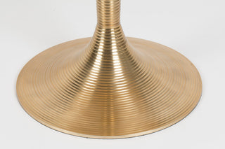 Gold Round Dining Table | Bold Monkey Hypnotising