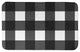 Black Buffalo Check 34x21 Bath Mat
