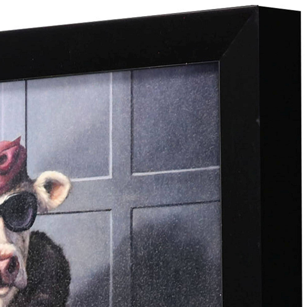 Udder In Law Non-Glass Framed Art