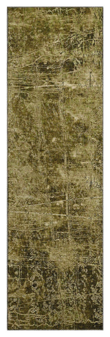 Premium Machine Washable Mayfield AMF559 Brown 2'3" x 7'6" Runner Rug