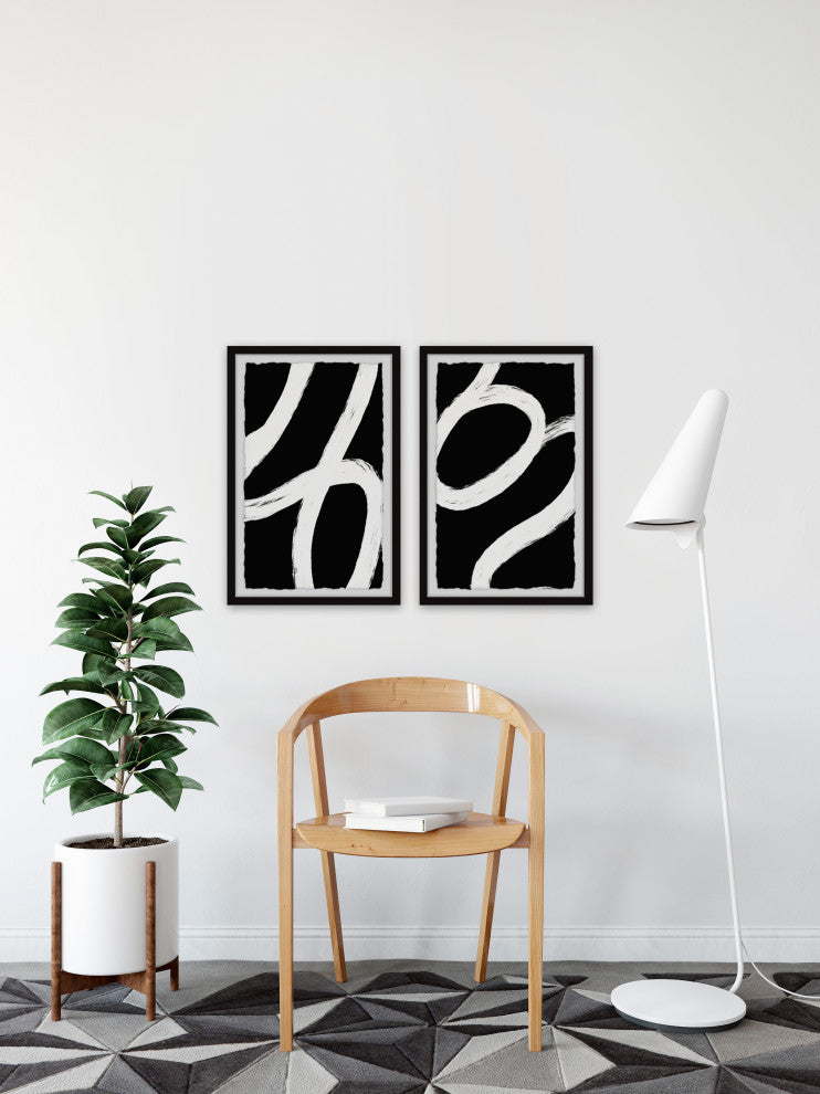 The Pocket Road Diptych, 2-Piece Set, 8x12 Panels