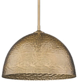 Golden Lighting Shepard Large Pendant, Modern Brass