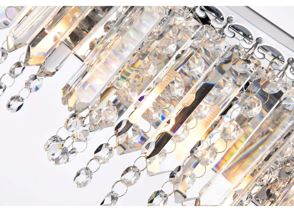 Belle 4-light Crystal Strand Wall Sconce