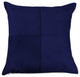 HomeRoots 18" x 18" x 5" Navy Pillow