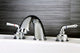Kingston Brass Roman Tub Faucet, Polished Chrome