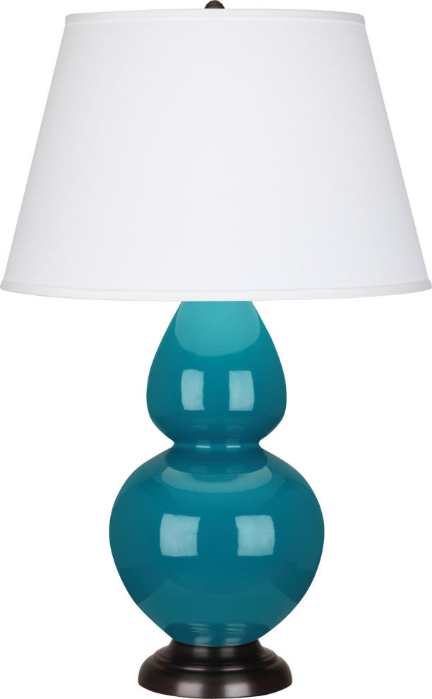 Robert Abbey RA-1752X 1-Light Table Lamp, Double Gourd
