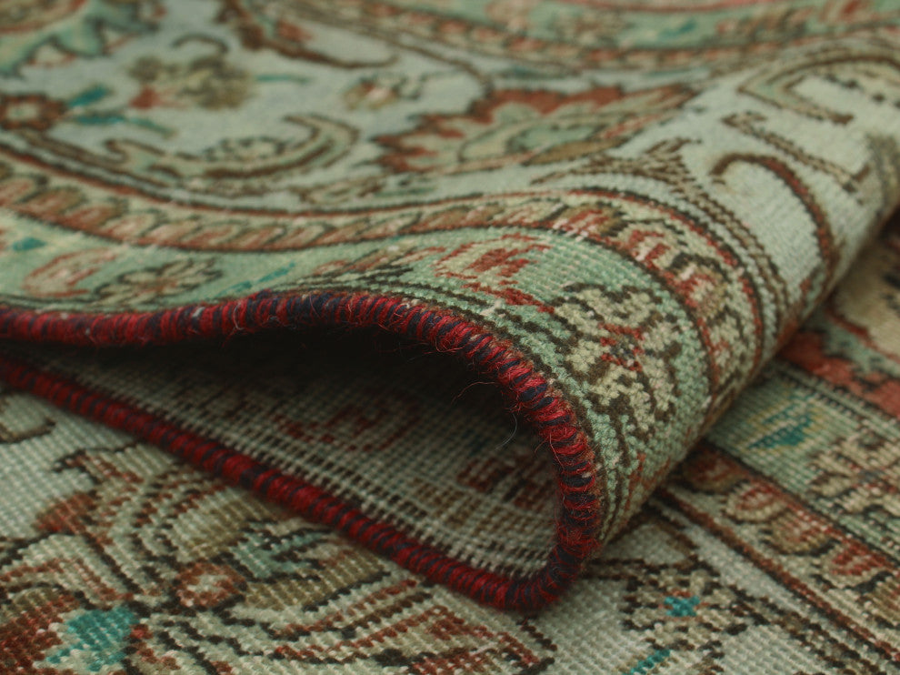 Fine Vintage Distressed Ullock Red Rug