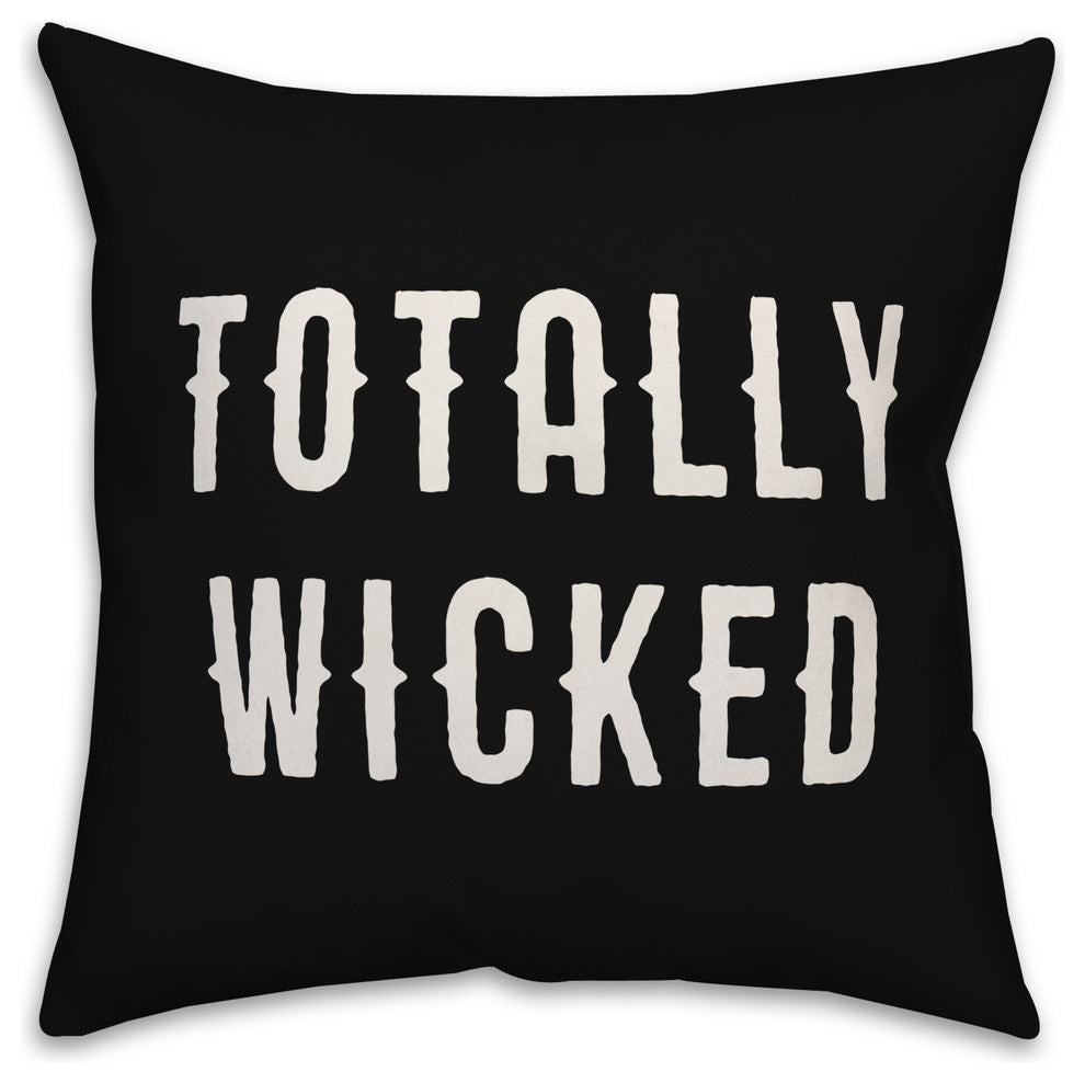 Totally Wicked 16"x16" Throw Pillow