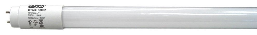 13W T8 LED Type A + Type B Medium Bi-Pin Base 40K 50K Hours 1900L