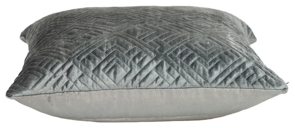 Parkland Collection Eris Charcoal Throw Pillow