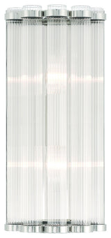 Glasbury 14" Sconce, Nickel