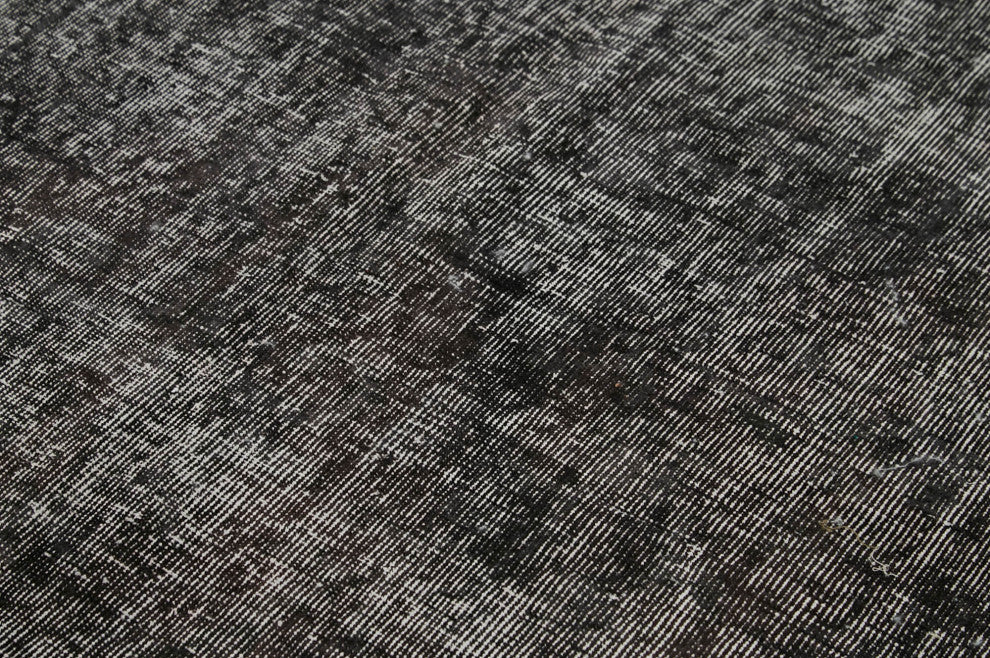 Rug N Carpet - Handwoven Oriental 6' 1'' x 9' 9'' Distressed Over-dyed Rug