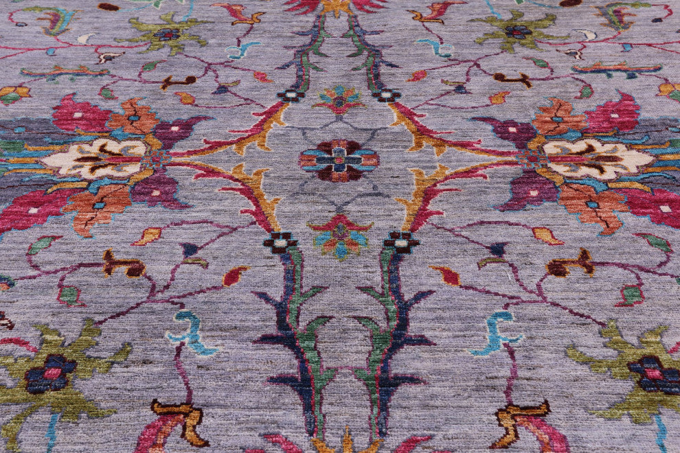 8' 0" X 10' 0" Hand Knotted Persian Tabriz Wool Rug Q8215