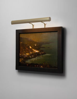 Cerno Art Light, 48"W, Brushed Brass, 2700K, Hardwire 277V Dimmable
